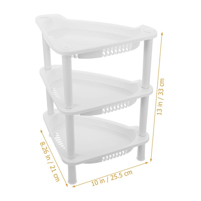 3 Layer Corner Rack Plastic - Image 3