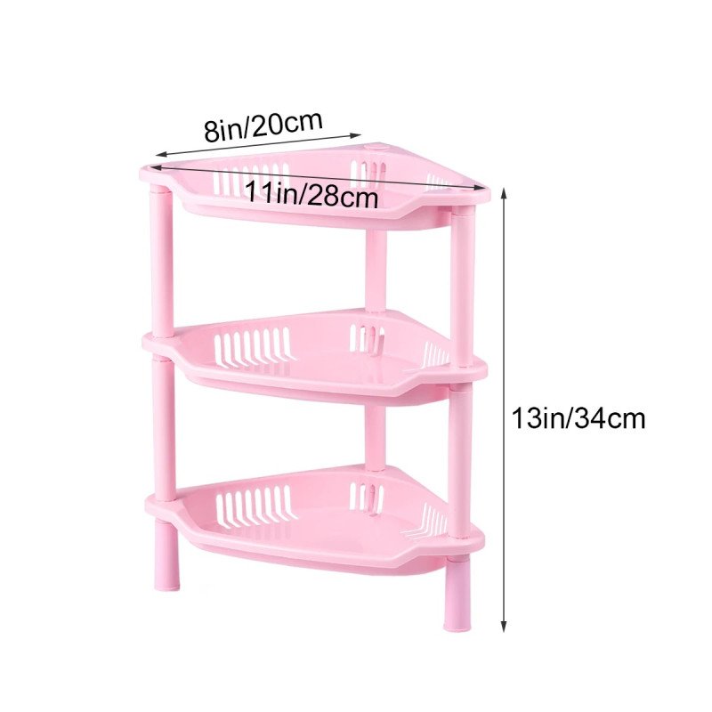 3 Layer Corner Rack Plastic - Image 4