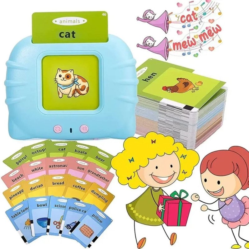 Martin Hub Talking Flash Cards Educational Toys