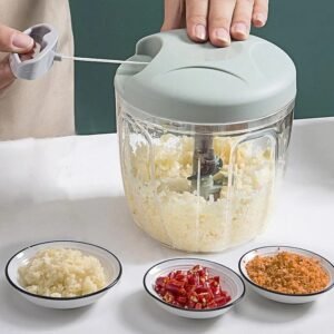 5 Blade Manual Speedy Vegetable Chopper & Spin Cutter