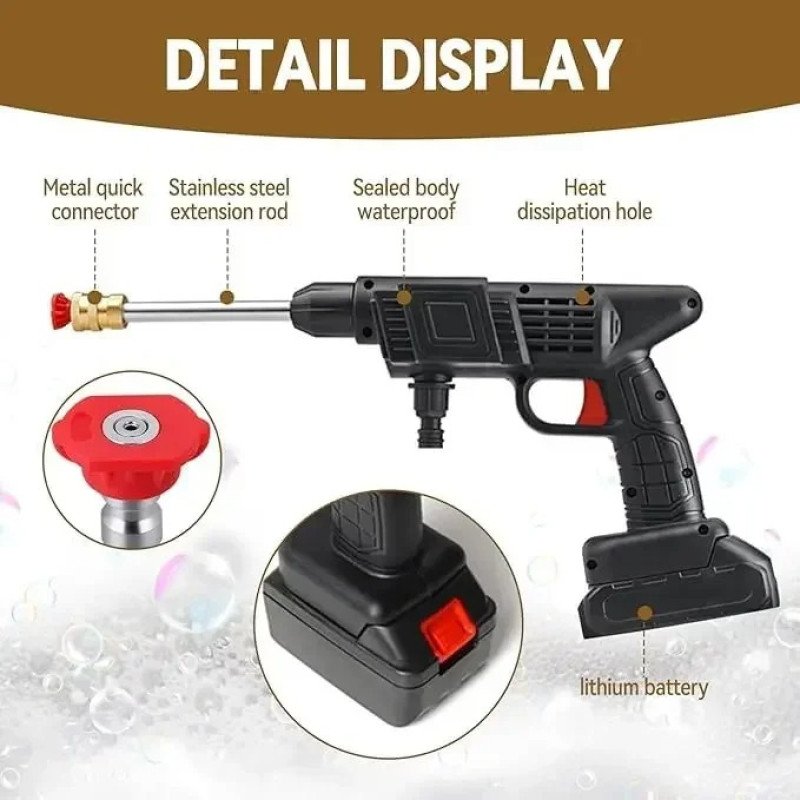 Cordless Pressure Car Washer - Image 2