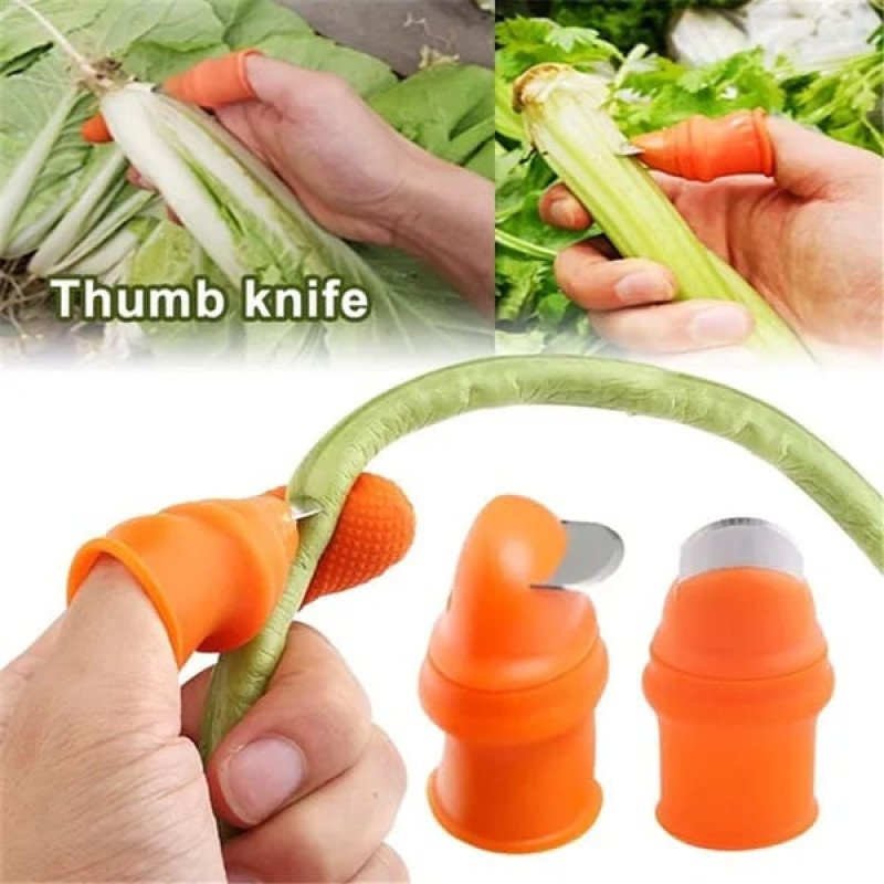 FINGER PROTECTOR SILICON THUMB KNIFE - Image 2