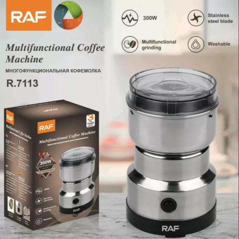 RAF Mini Electric Grinder Stainless Steel Coffee Grinder For Coffee beans - Image 4