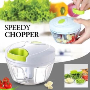 3 blade Handy Chopper Kitchen Manual Vegetable Cutter