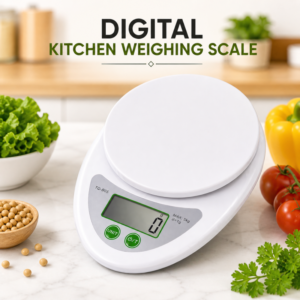 Digital Kitchen Weight Scale With Bowl