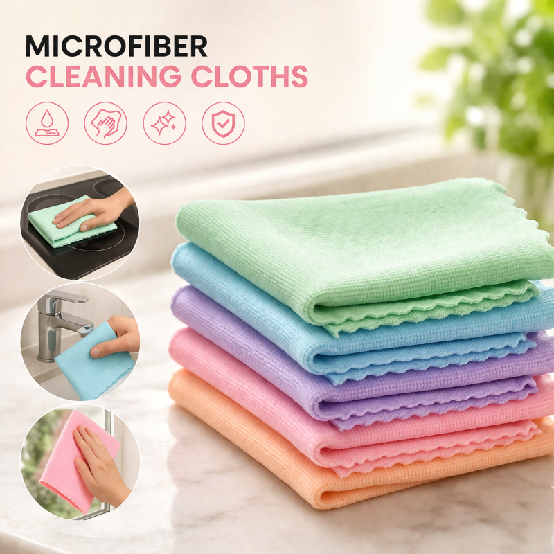 Pack Of 5 Pieces Cleaning Clothes - Image 2
