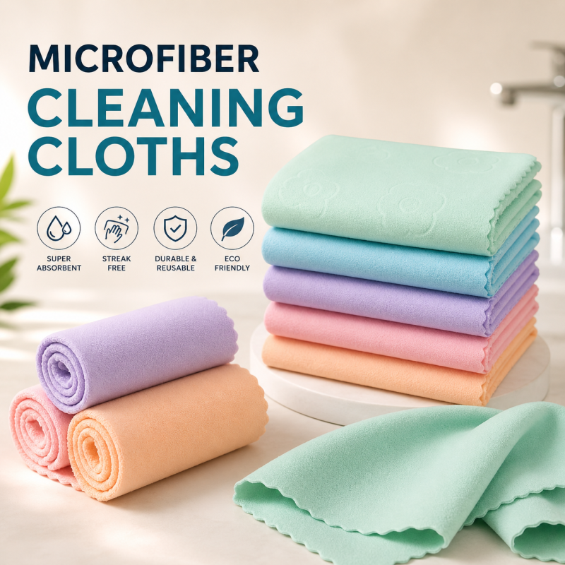 Pack Of 5 Pieces Cleaning Clothes
