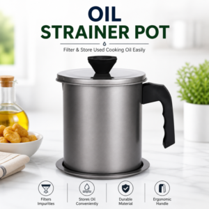 Stainless Oil Pot 1.4 ltr