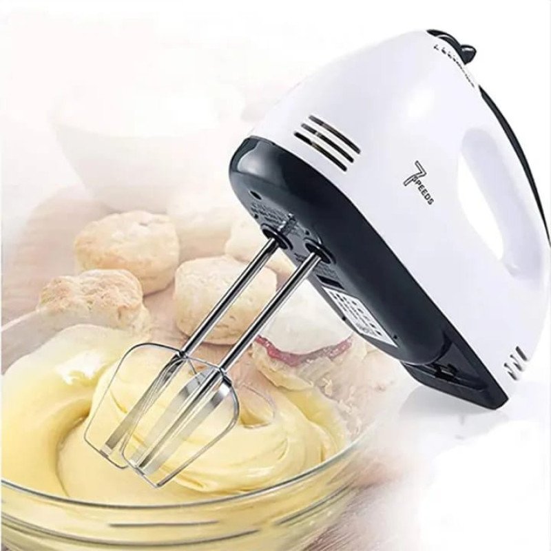 Kenwood Hand Mixer Plus KE 139 – 180W High-Performance Electric Food Mixer with 7-Speed Variable Control, Professional Stainless Steel Beaters, and Ergonomic Grip | Premium Lightweight Whisk for Baking, Cake Making, Whipping Cream, and Egg Beating | Trusted Quality Since 1947 with 2-Year Warranty - Image 3