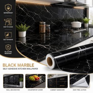 Waterproof, Self-Adhesive And Anti-Oil Kitchen Wallpaper