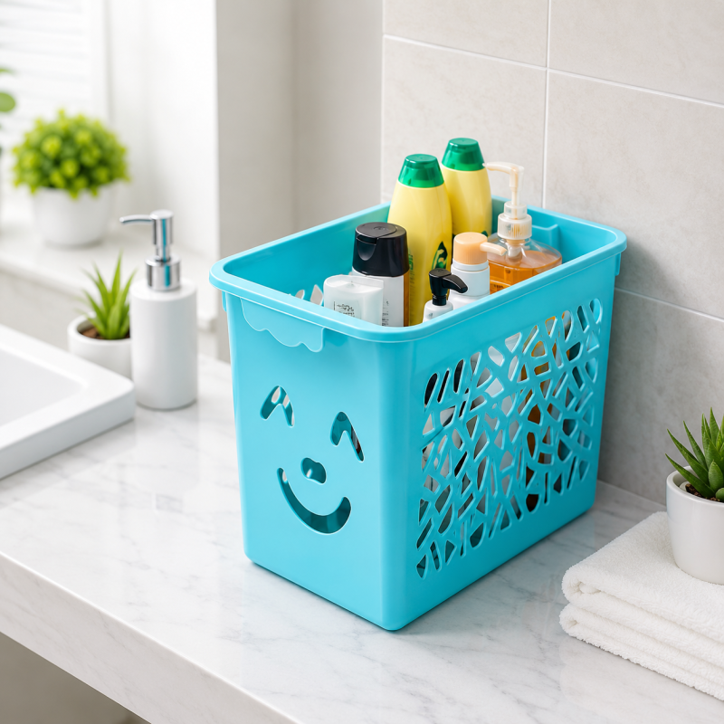 3 in1 Smiley Organizer Basket Stackable
