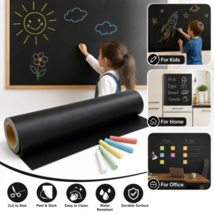 Blackboard Stickers Removable, Chalkboard Wall Sticker (Kids)