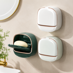 Self-adhesive Wall-Mounted Luxury Soap Dish Random Colours
