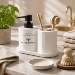Soap Dispenser With Holder