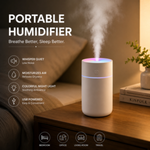 Air Humidifier Essential Oil Aroma Diffuser Nozzle With Coloful LED Light