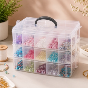 STACKABLE STORAGE BOX (3 layer)
