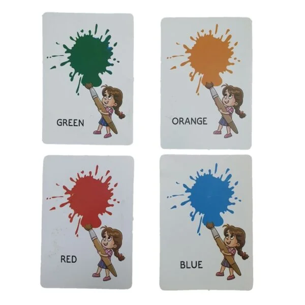 Actions, Opposite Words & Colors – Big 24 Flash Cards Set - Image 3